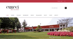 Desktop Screenshot of erreciabita.com